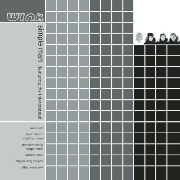 Wink Simple Man CD Single Featuring The Interpreters 1998 Ruffhouse Records - Picture 4 of 4